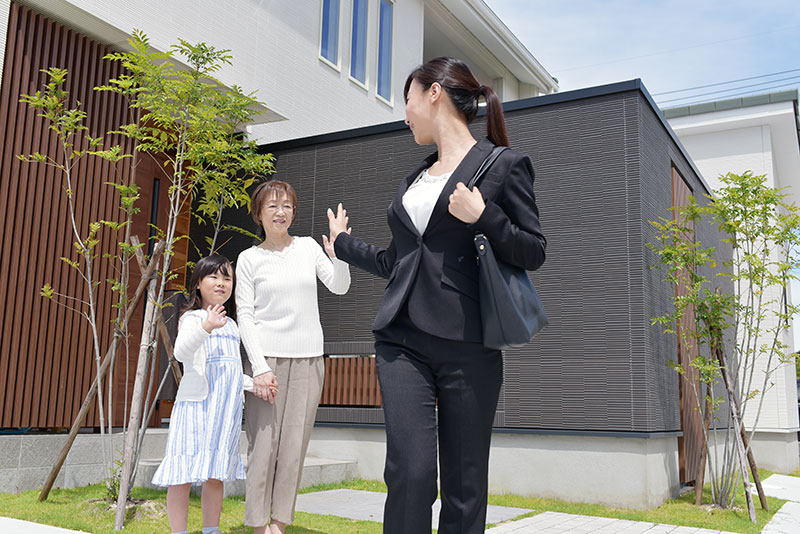 金沢の二世帯住宅の出勤風健